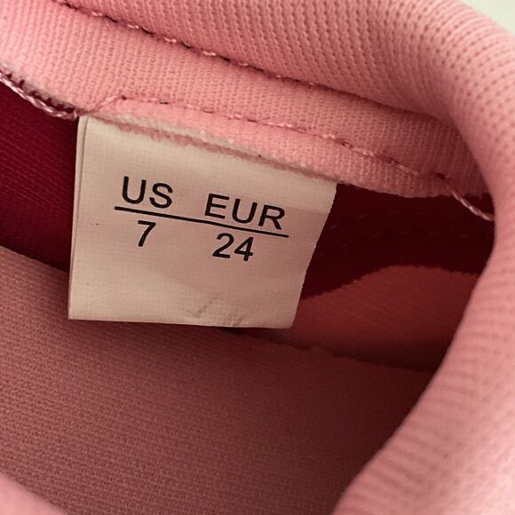 Just Speed Water Shoes Kids Size 7M Pink Slip On Comfort Beach Pool - Picture 6 of 11